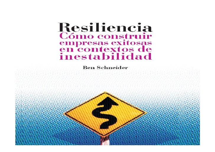 libro resiliencia ben schneider